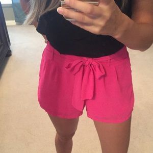 Hot Pink Shorts